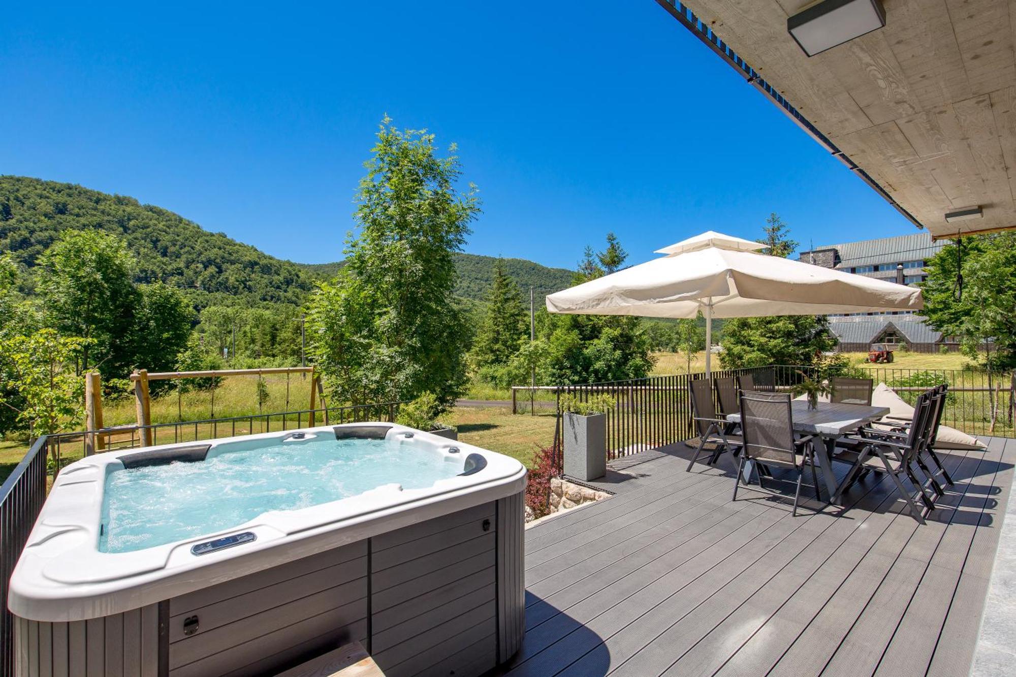 Modern Alpine Monsalbius Chalet Baske Ostarije Екстер'єр фото